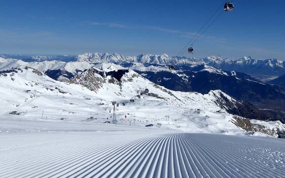 Größter Höhenunterschied in den Ostalpen – Skigebiet Kitzsteinhorn/Maiskogel – Kaprun Größter Höhenunterschied in den Ostalpen – Skigebiet Kitzsteinhorn/Maiskogel – Kaprun